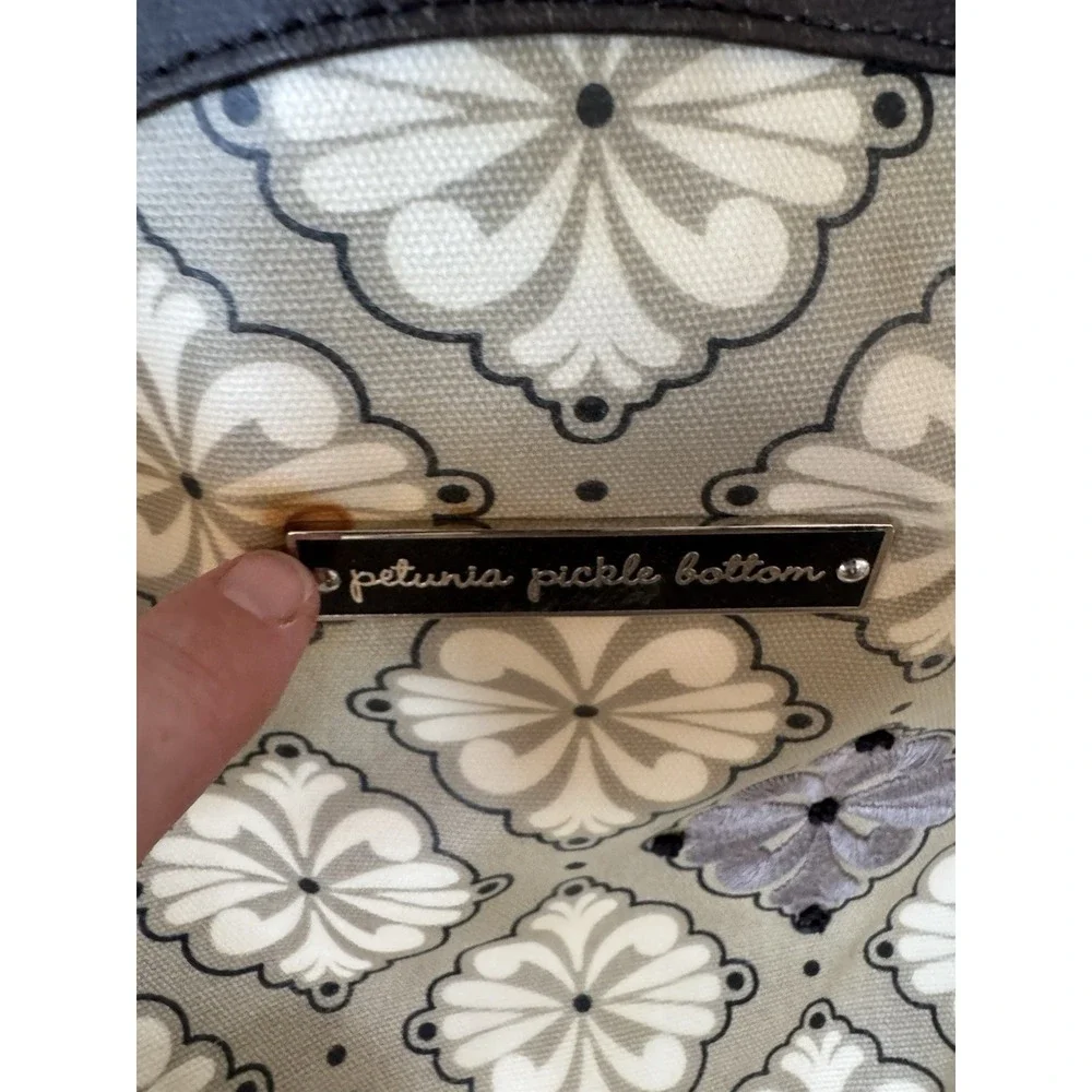 Petunia Pickle Bottom Cake Diaper Bag Flaws Read Damask Medallion Tote Backpack